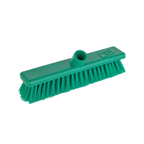 Robert Scott Stiff Broom Green 30cm